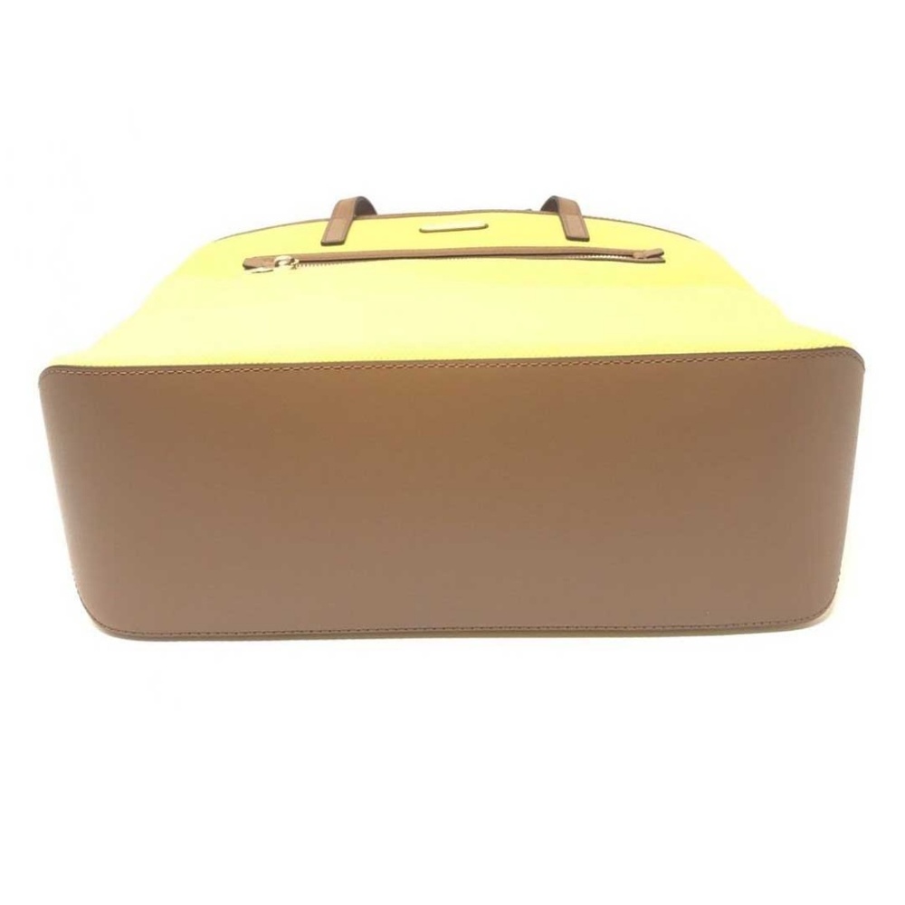 NWT Michael Kors Kempton Sunflower Yellow Tote - Picture 7 of 8